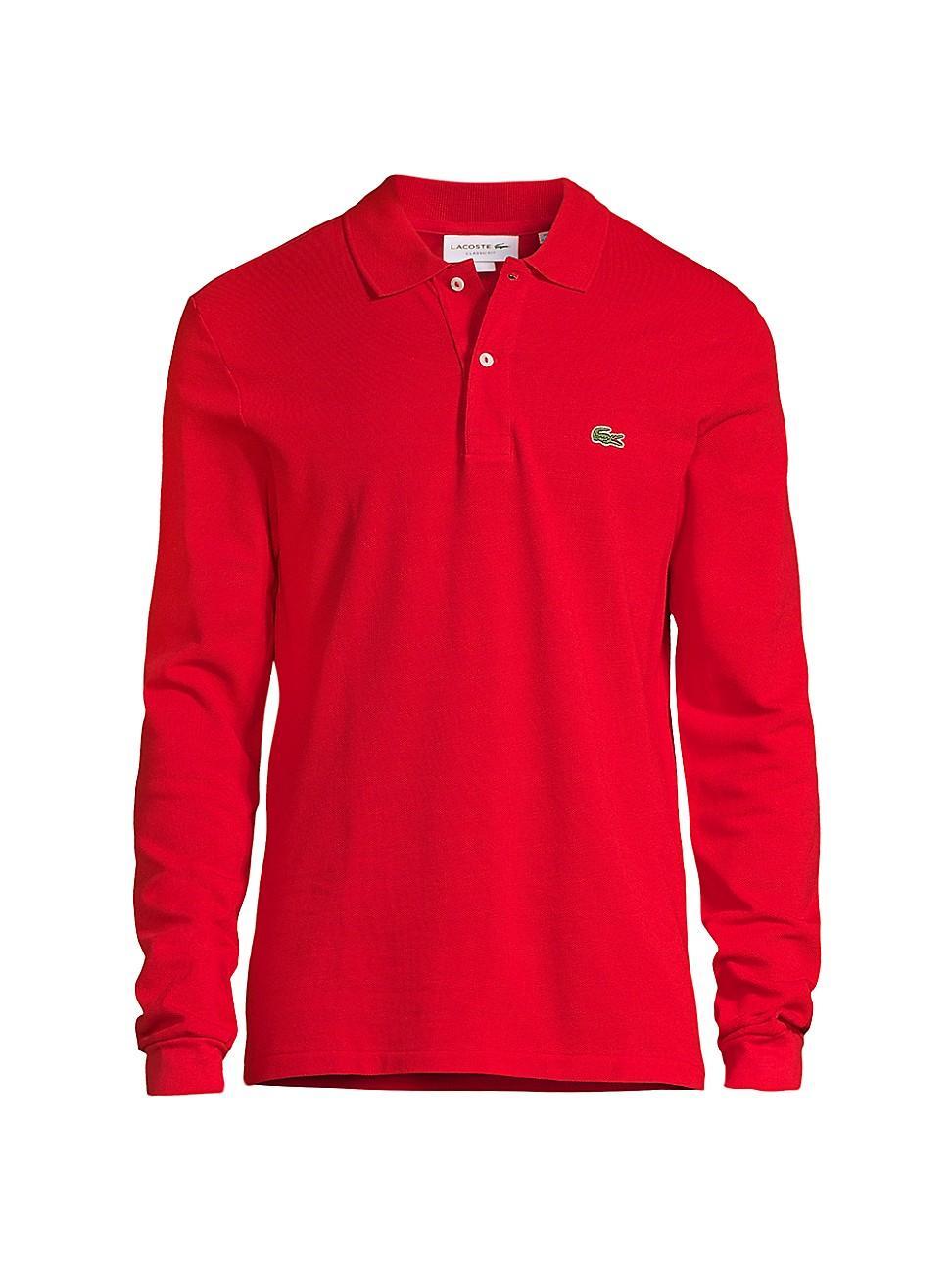 Mens Lacoste Classic Fit Long-Sleeve L.12.12 Polo Shirt Product Image