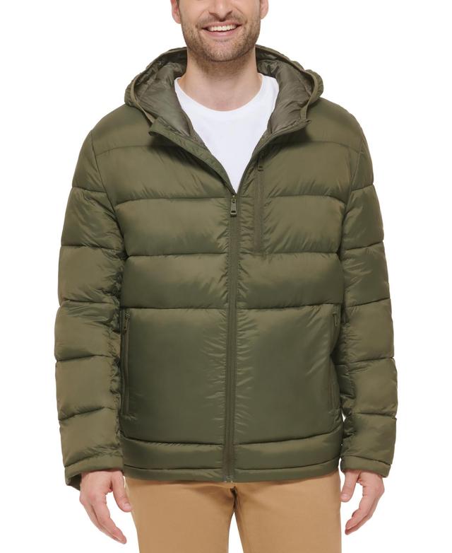 Cole Haan Mens Lightweight Hooded Puffer Jacket Product Image