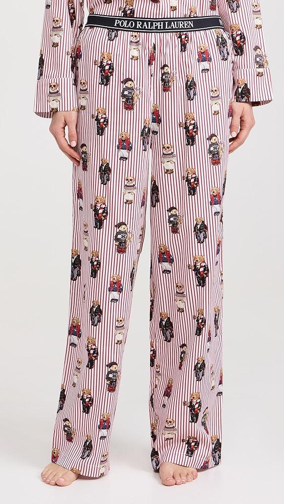 Polo Ralph Lauren Polo Bear Motif Pajama Set | Shopbop Product Image