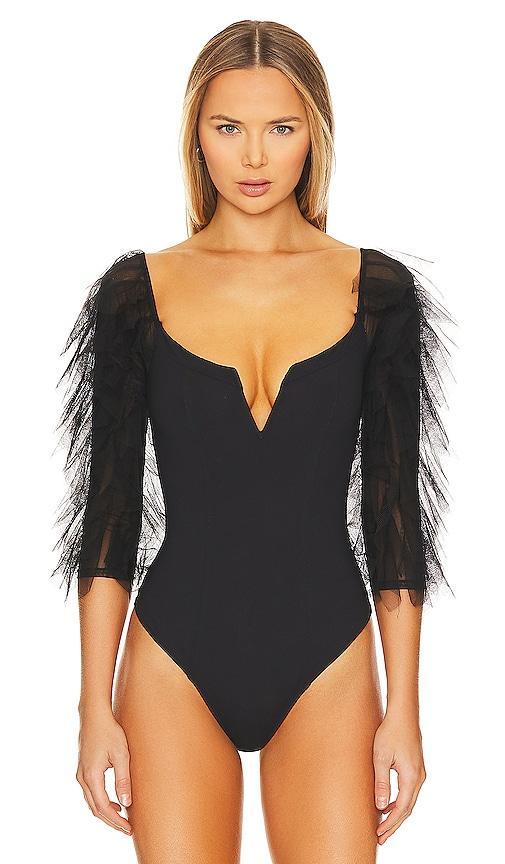 Free People x Intimately FP Show Me Love Bodysuit In Black Product Image