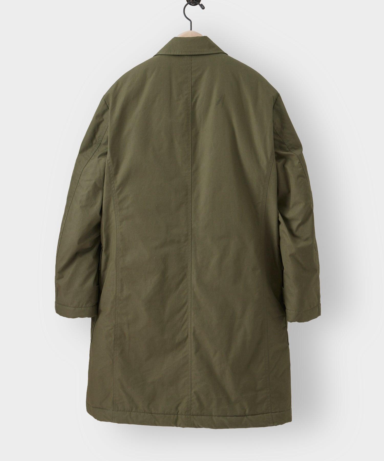 Ventile Down Trench in Olive Product Image