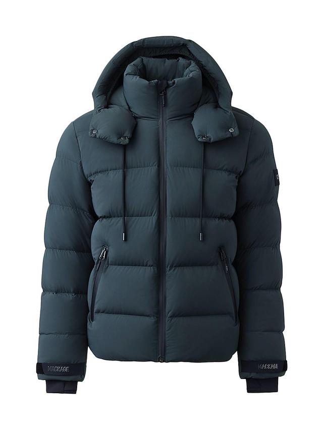 Mens Samuel Hooded Down Jacket Product Image