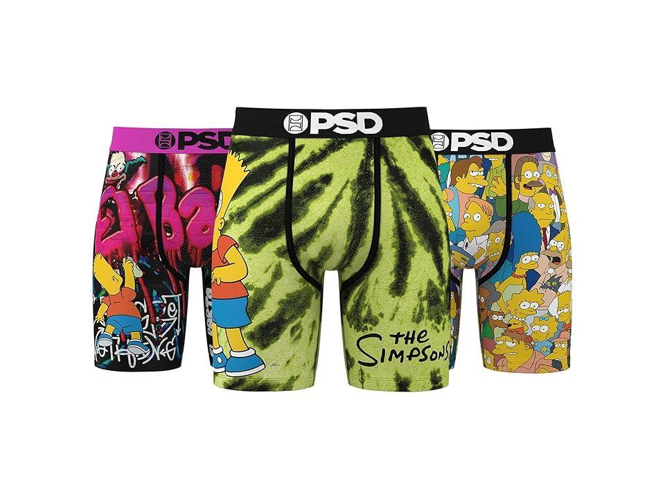 PSD Simpsons 3-Pack (Multicolor) Men's Underwear Product Image