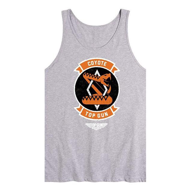 Mens Top Gun Maverick Coyote Badge Tank Top Product Image