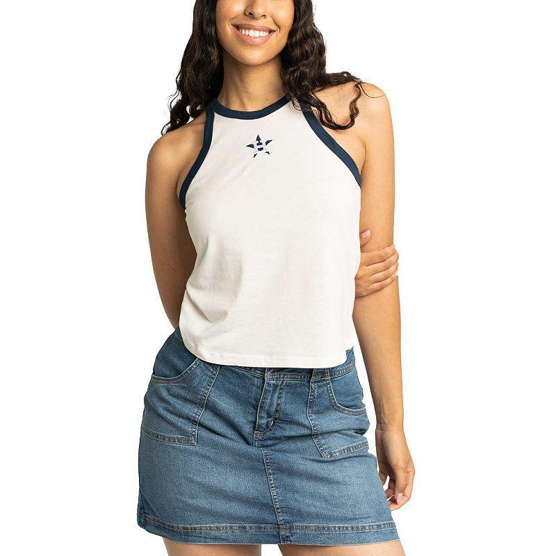 Womens Lusso White Houston Astros Jane Tank Top Product Image