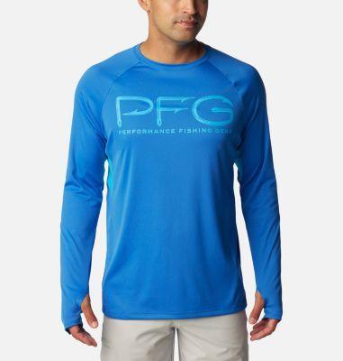 Columbia Men's PFG Terminal Tackle Vent Long Sleeve Shirt- Product Image