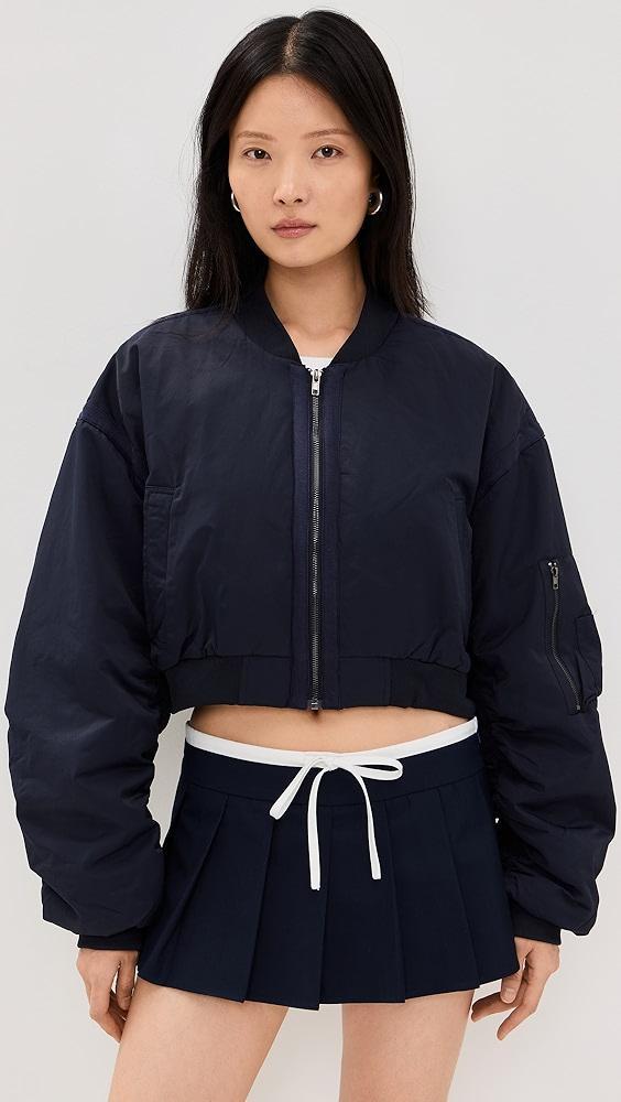 Moon River Oversized Bomber Jacket | Shopbop Product Image