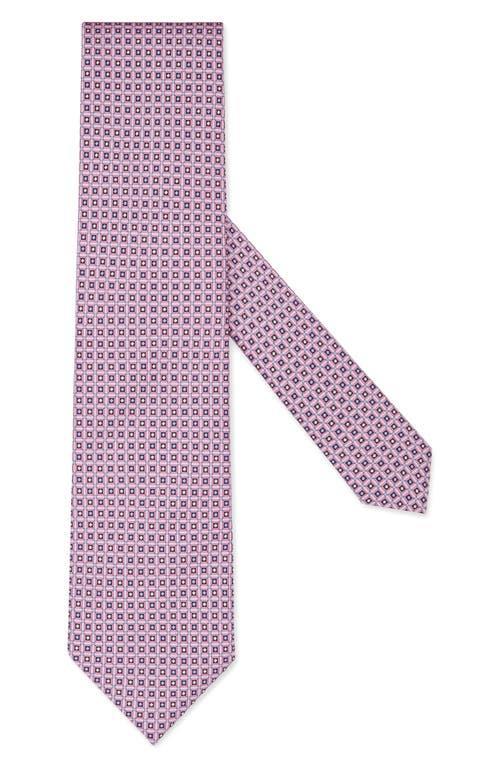 Mens Micro-Printed Silk Tie Product Image