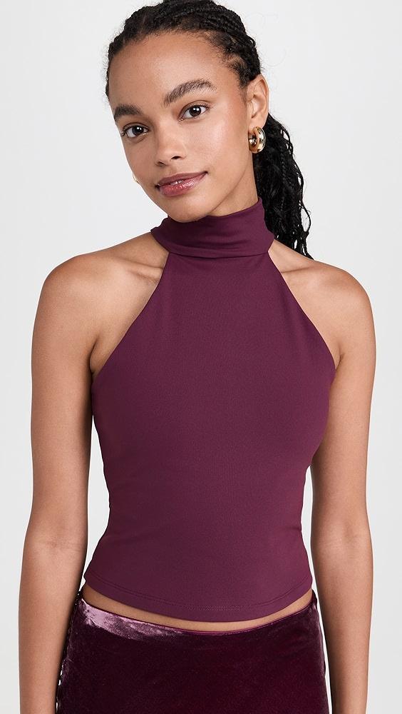 Susana Monaco Mock Neck Sleeveless Top | Shopbop Product Image