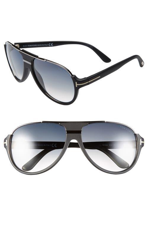 TOM FORD Dimitry 59mm Aviator Sunglasses Product Image