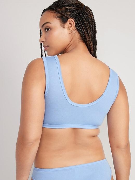 Rib-Knit Bralette Top Product Image