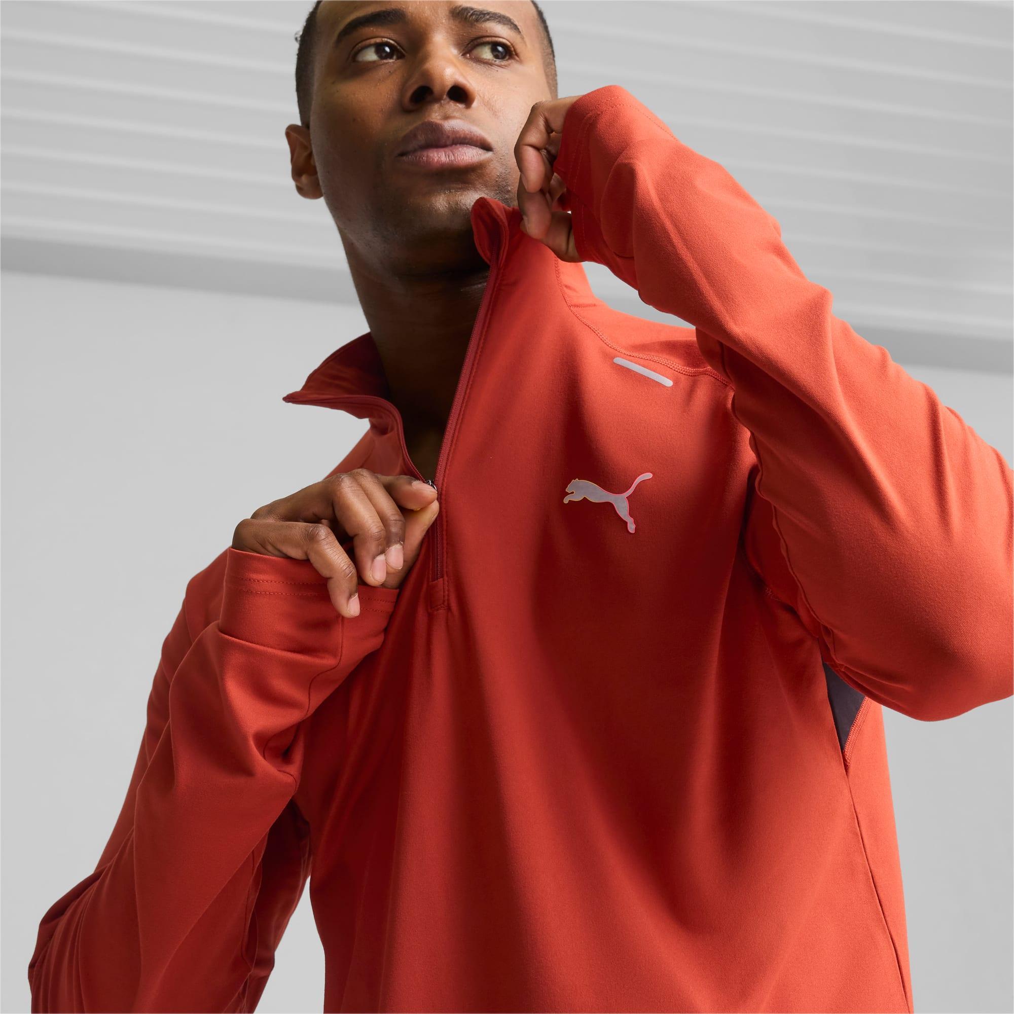 PUMA RUN CLOUDSPUN Men's Quarter-Zip Top Product Image