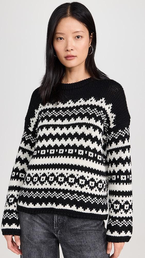 Velvet Maywood Crew Neck Sweater | Shopbop Product Image