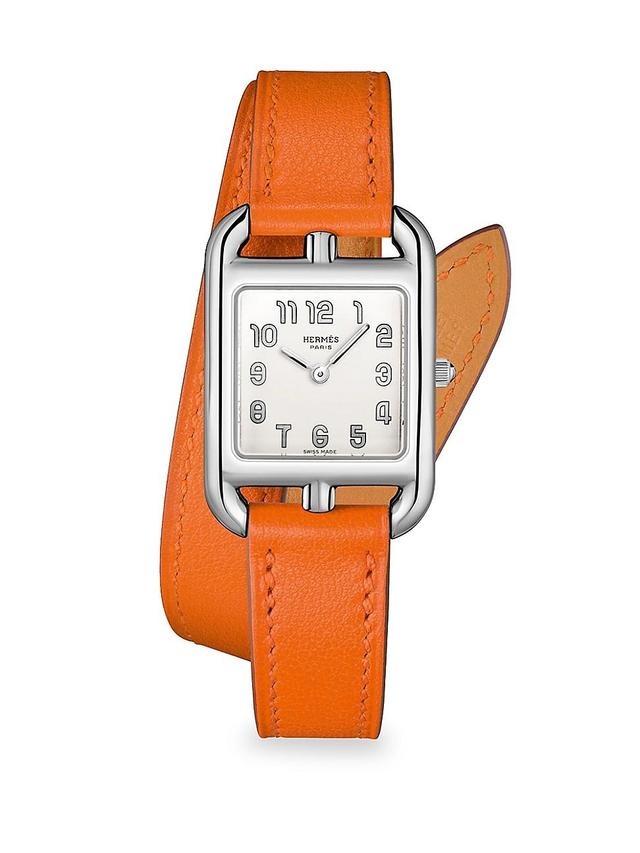 Womens Cape Cod 31MM Stainless Steel & Leather Strap Watch Product Image