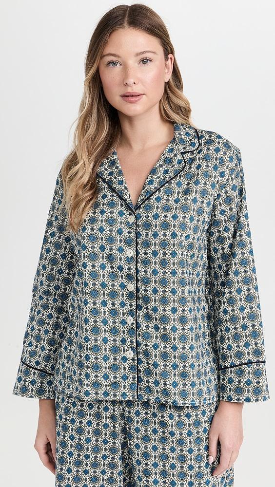 THE GREAT. The Pajama Shirt | Shopbop Product Image