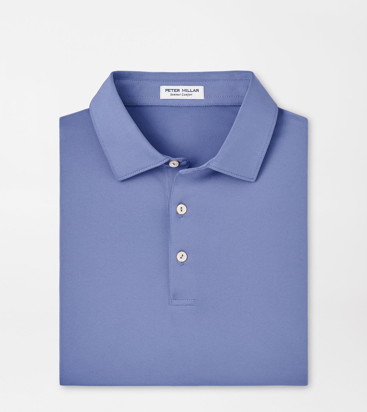 Solid Performance Jersey Polo (Sean Self Collar) Product Image