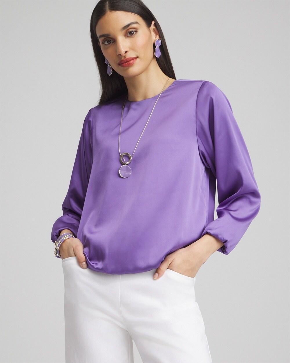 Bubble Hem Top Product Image