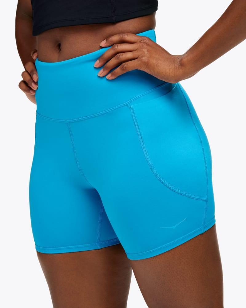 HOKA Womens Elaro 5 Bike Short in Astral, Size XS Product Image