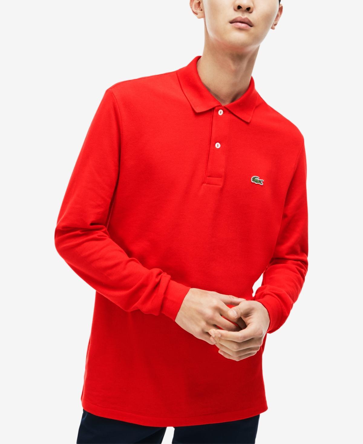 Mens Lacoste Classic Fit Long-Sleeve L.12.12 Polo Shirt Product Image