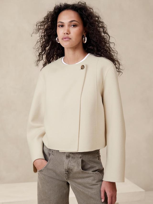 Estero Double-Faced Cropped Jacket Product Image