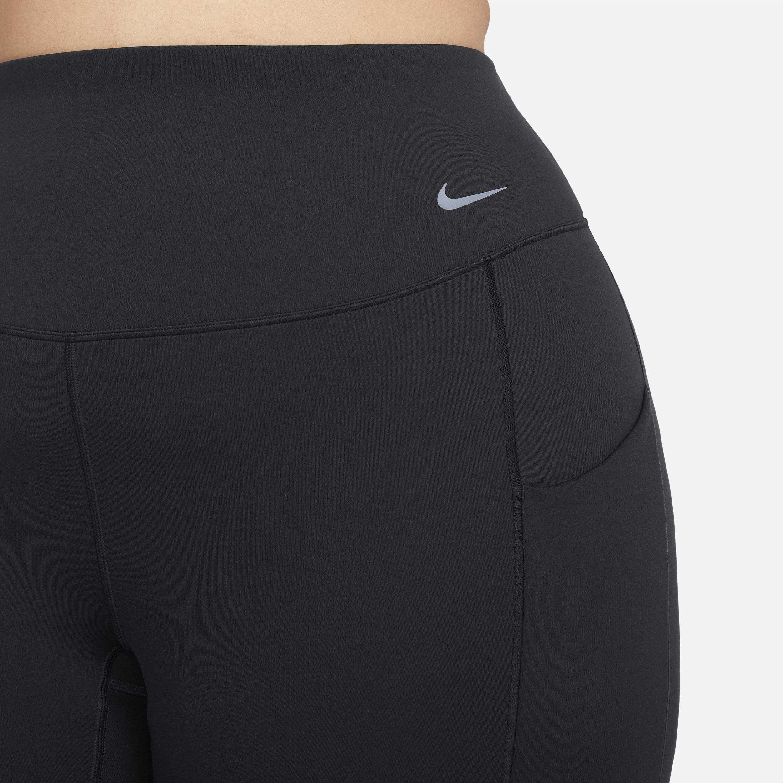 Nike Womens Universa Medium-Support High-Waisted Full-Length Leggings with Pockets (Plus Size) Product Image