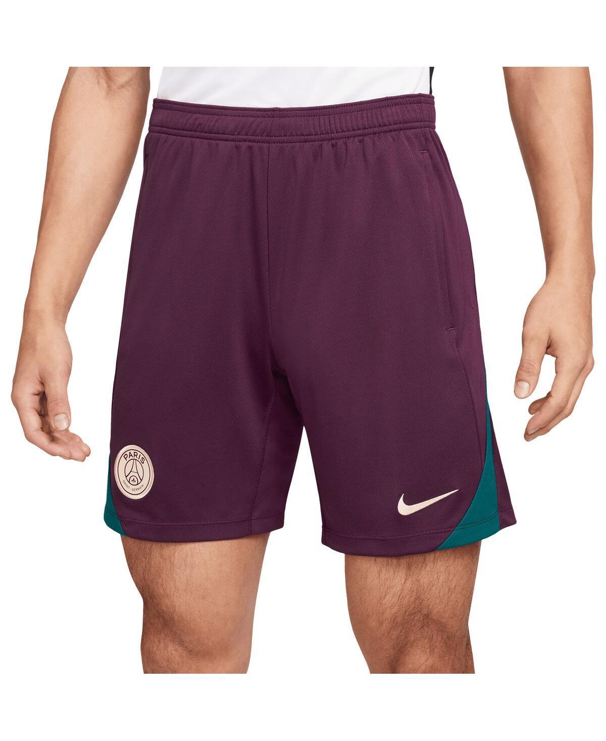 Nike Mens Burgundy Paris Saint-Germain 2024/25 Strike Shorts Product Image