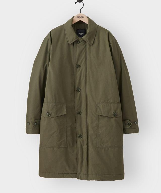 Ventile Down Trench in Olive Product Image