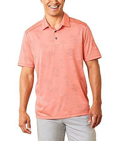 Tommy Bahama IslandZone Palm Coast Palmera Short Sleeve Polo Shirt Product Image