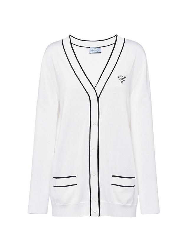 Womens Silk Cardigan Product Image