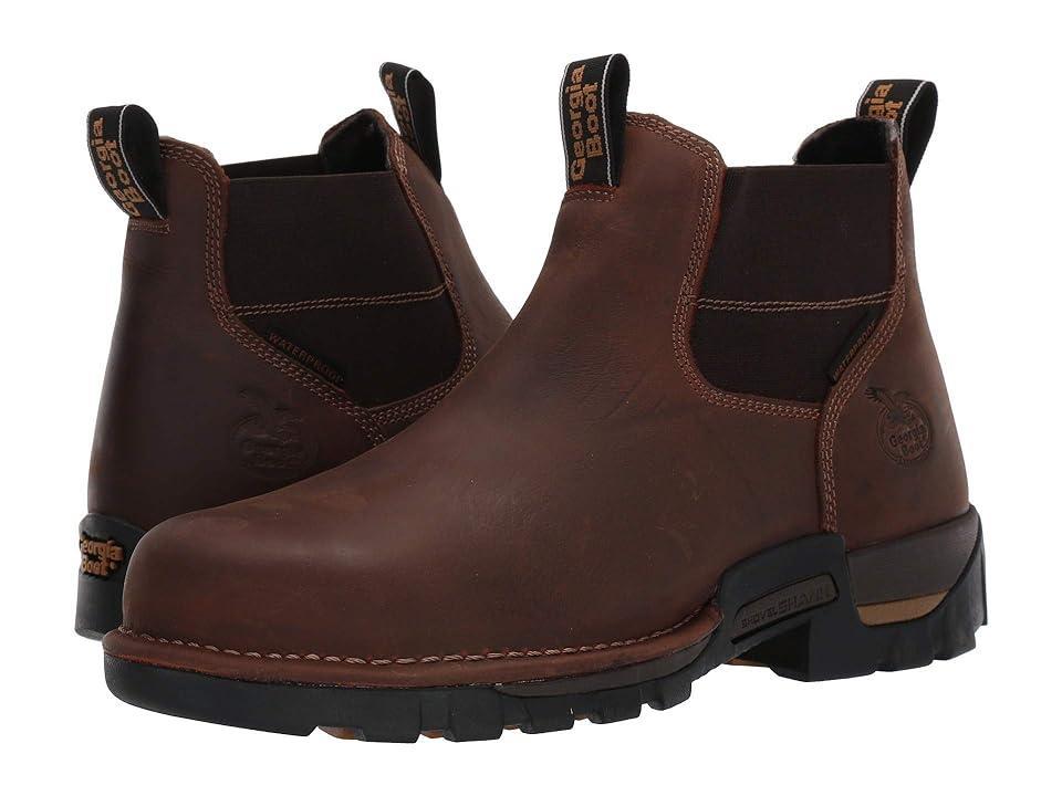 Georgia Boot Eagle One Waterproof Chelsea Soft Toe Men's Boots Product Image