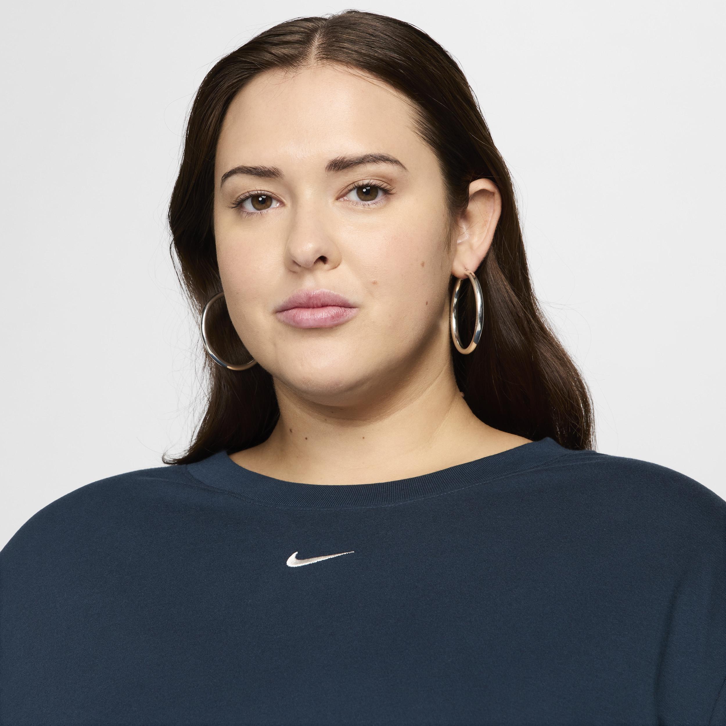 Women's Nike Sportswear Essential Short-Sleeve T-Shirt Dress (Plus Size) Product Image