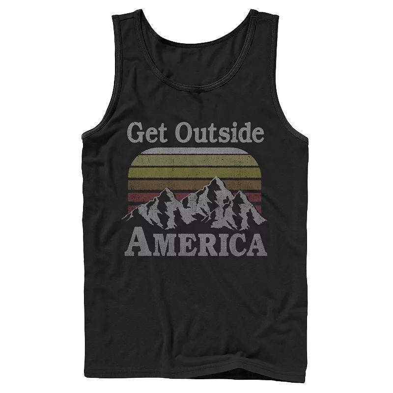 Mens Fifth Sun Get Outside America Tank Top Product Image