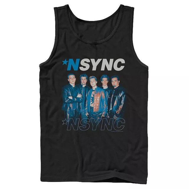 Mens Nsync Band Group Shot Tank Top Product Image