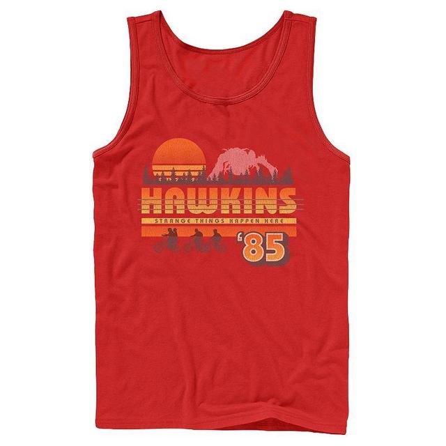 Mens Stranger Things Hawkins Strange Things 85 Retro Tank Top Product Image