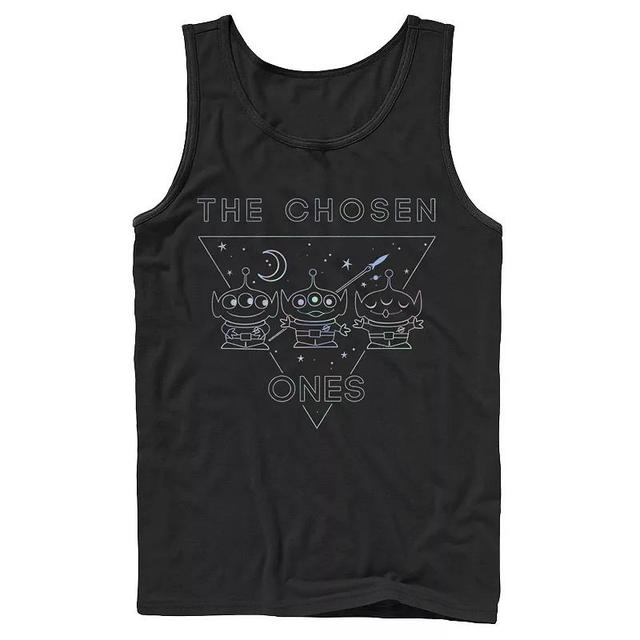 Mens Disney / Pixar Toy Story Rainbow Aliens The Chosen Ones Tank Top Product Image