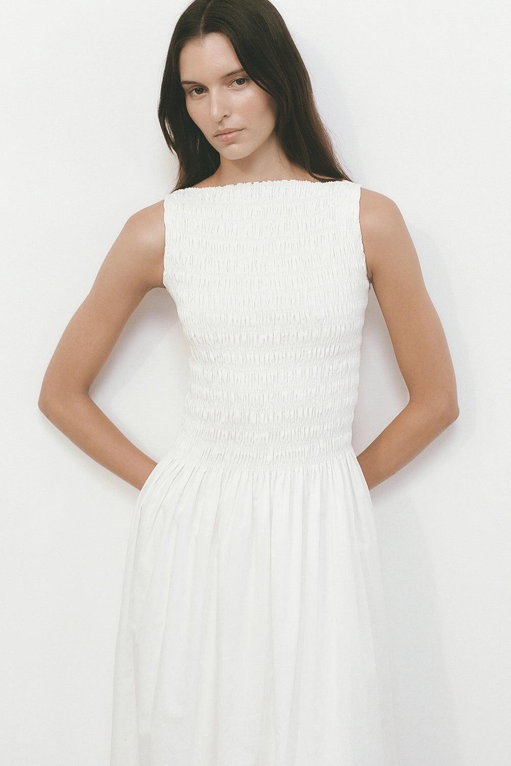 Margot Maxi Dress White Product Image