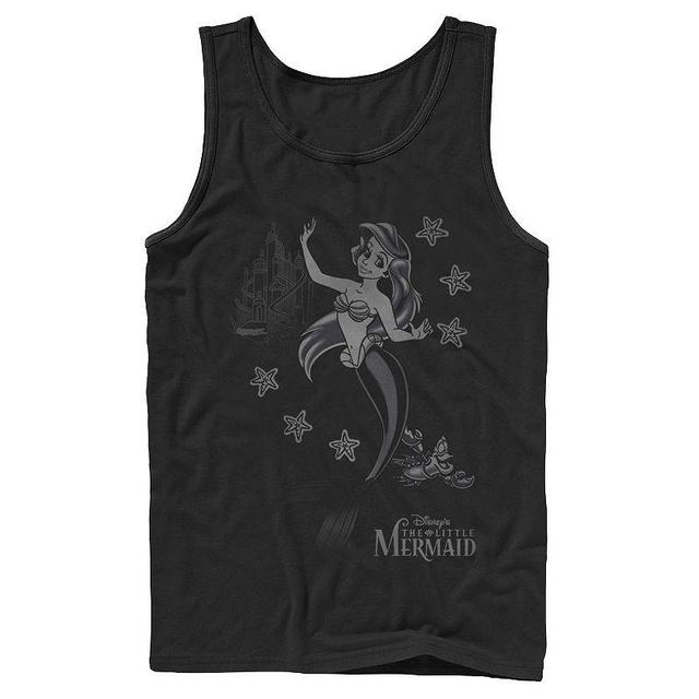 Mens Disney Little Mermaid Ariel Sebastian Under The Sea Tank Top Product Image