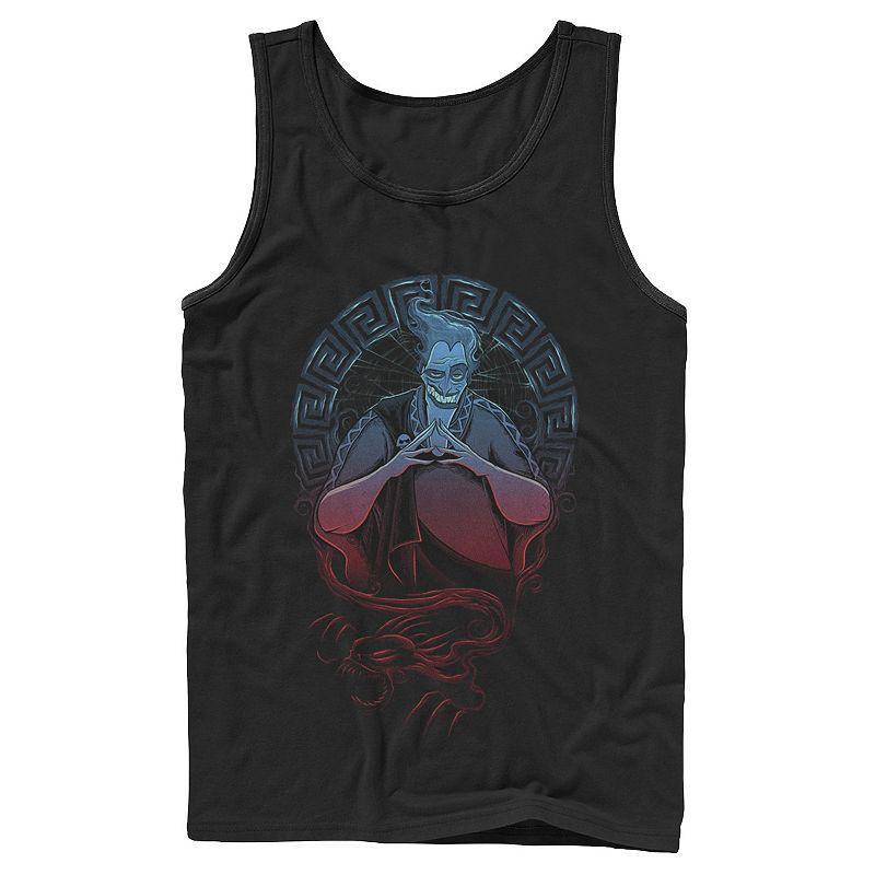 Disneys Villains Hades Mens Gradient Circle Portrait Tank Top Product Image