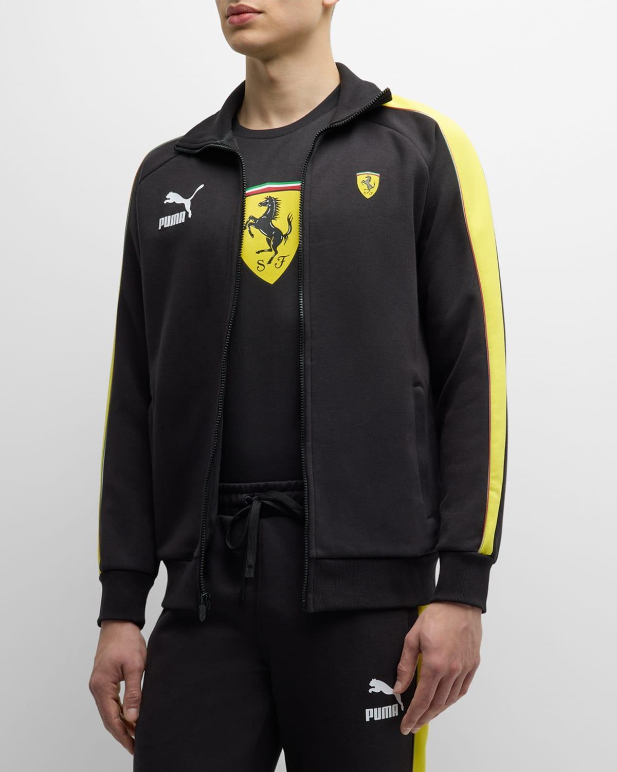 x Ferrari Mens Race Iconic T7 Track Jacket Product Image