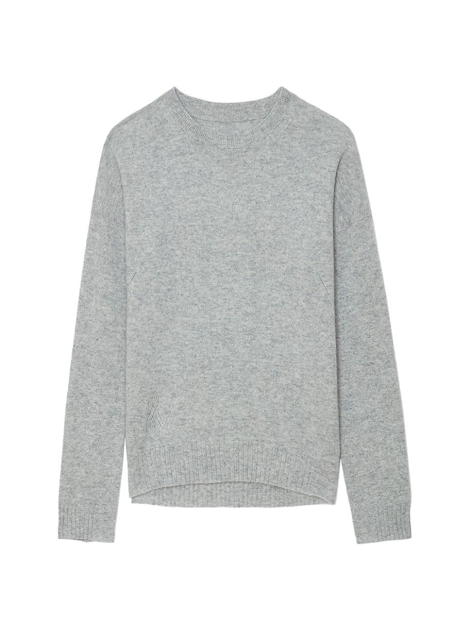 Cici Star Patch Cashmere Sweater Product Image