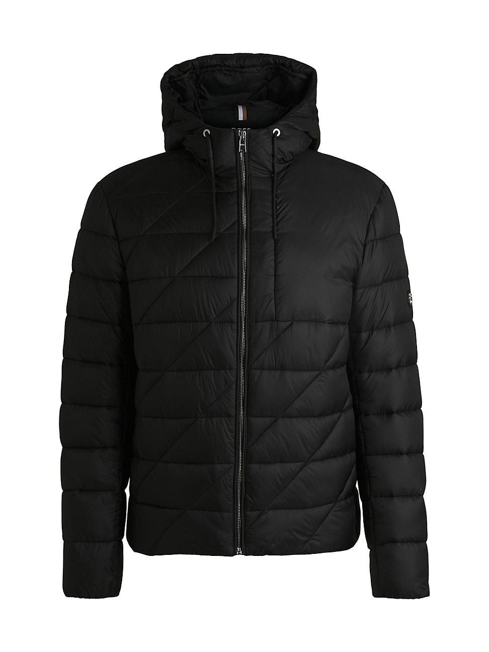 Mens Water Repellent Jacket with Double B Monogram Product Image