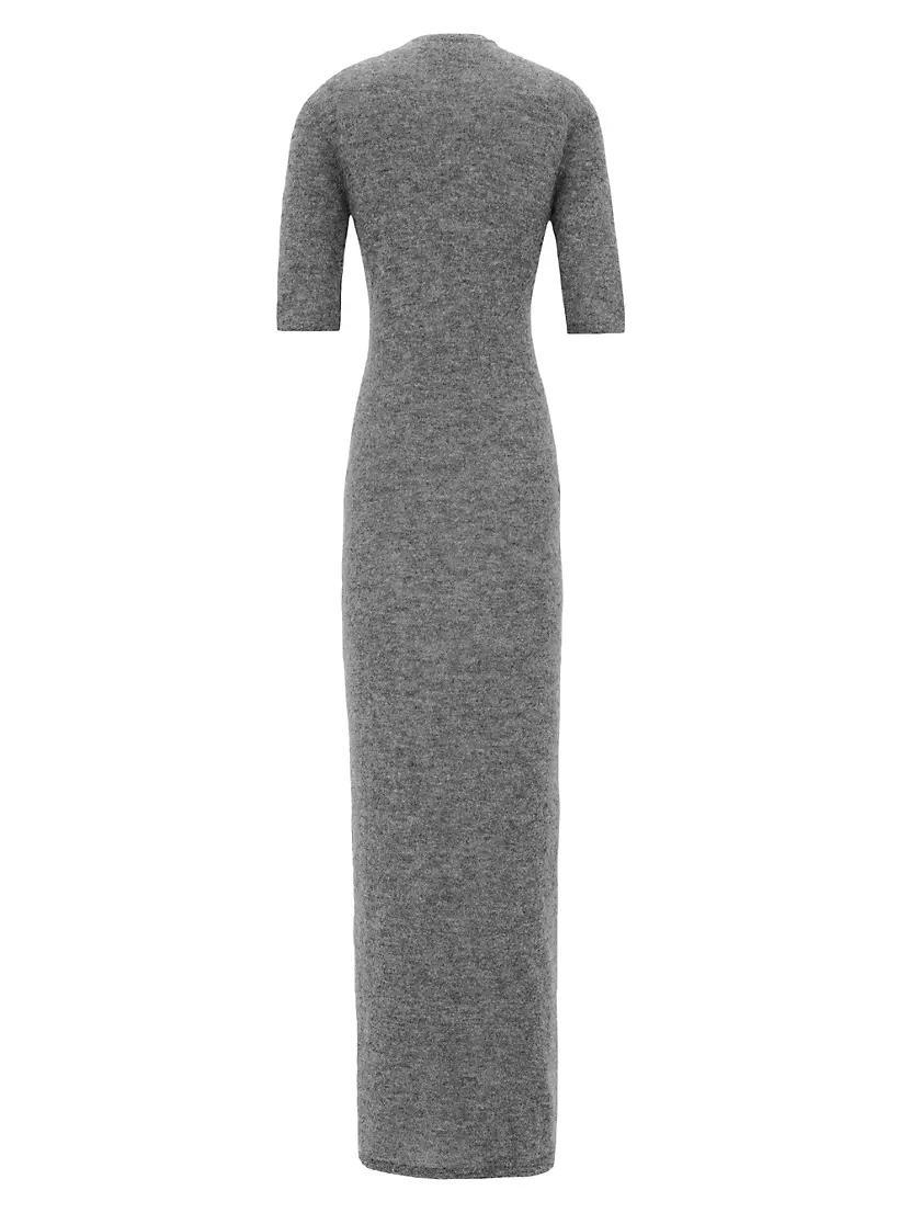 Long Maxi Dress In Alpaca Wool Product Image