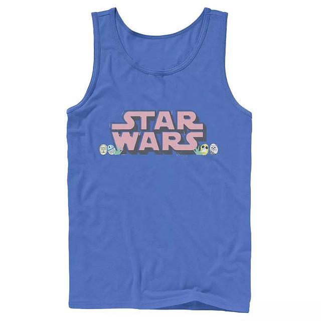 Mens Star Wars Easter-Themed Chest Logo Tank Top Product Image