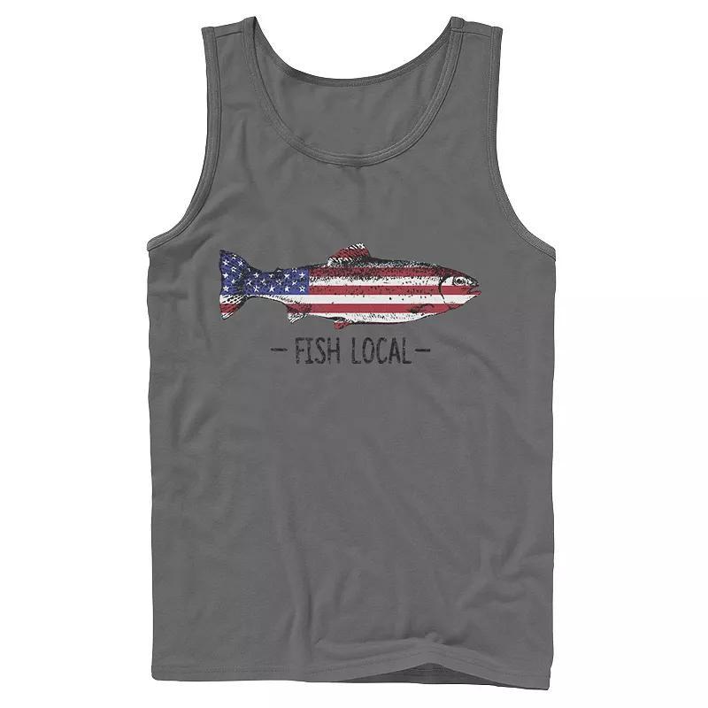 Mens Fish Local Americana Tank Top Product Image