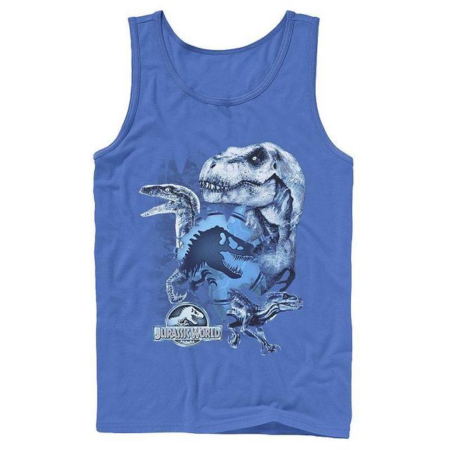 Mens Star Wars The Mandalorian The Child Precious Cargo Pocket Tank Top Blue Product Image