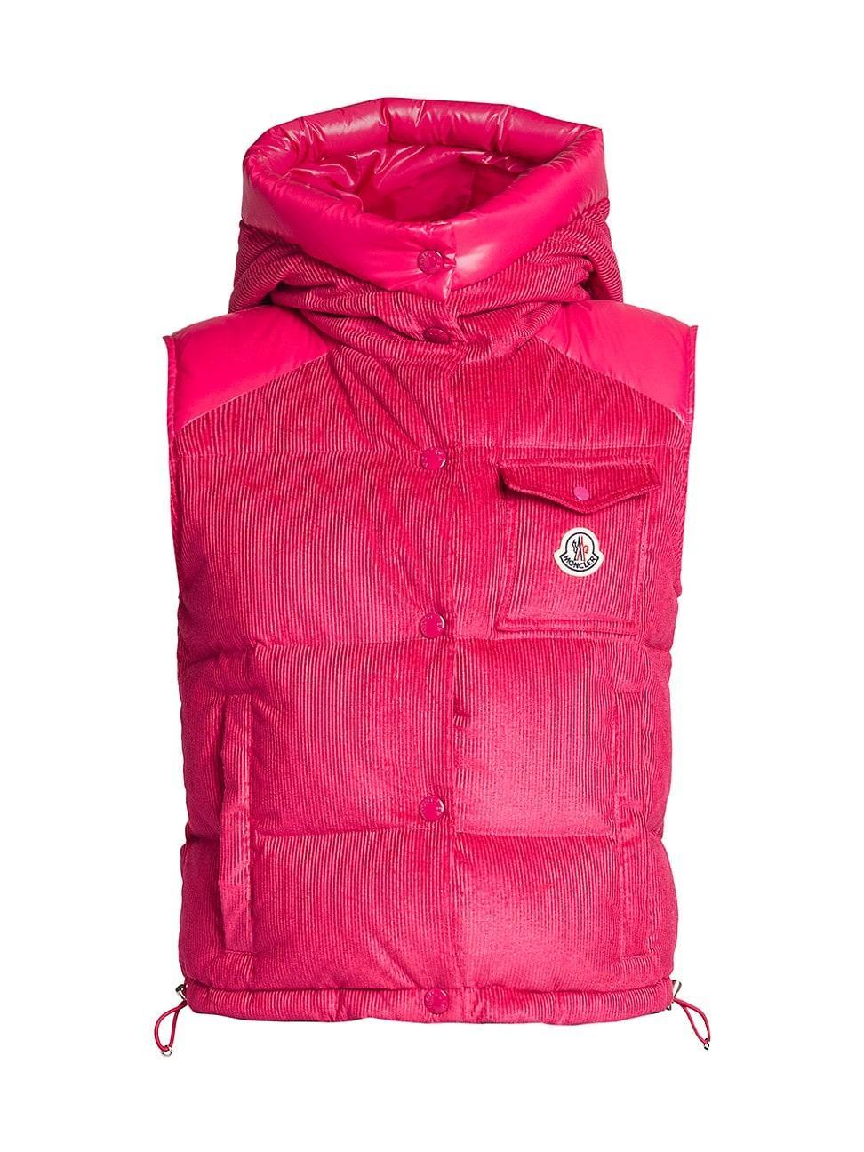 Womens Eau Quilted Corduroy Vest Product Image