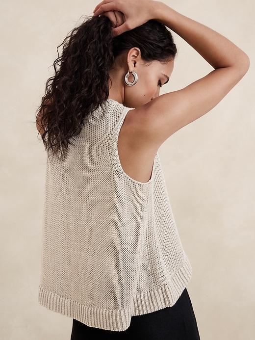 Linen Sweater Tank Product Image