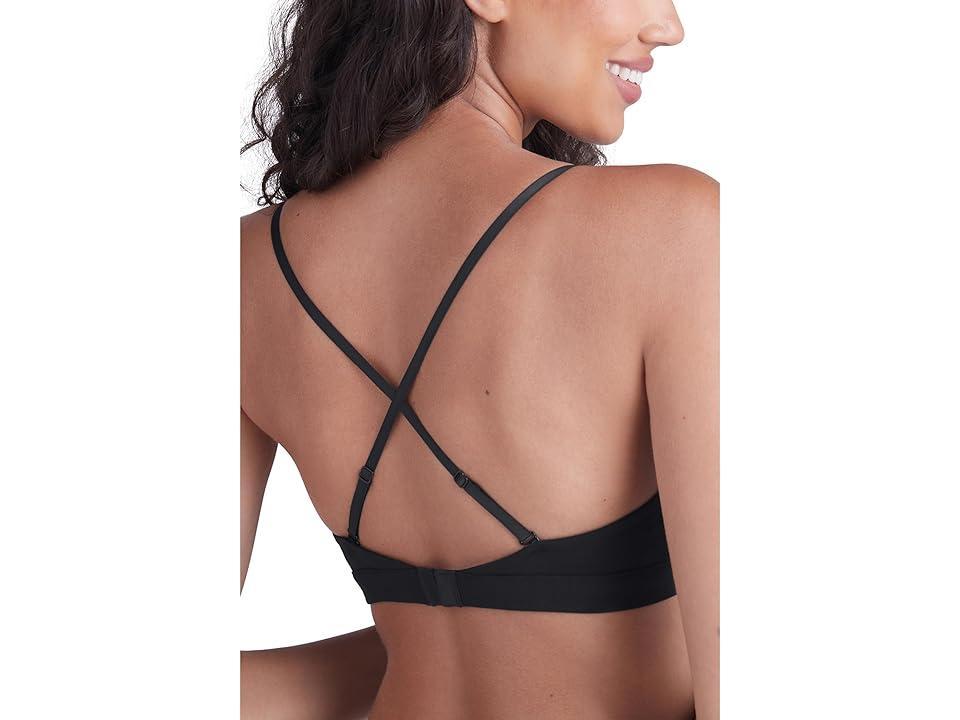 MeUndies Feel Free Ruched Bralette Women's Bra Product Image