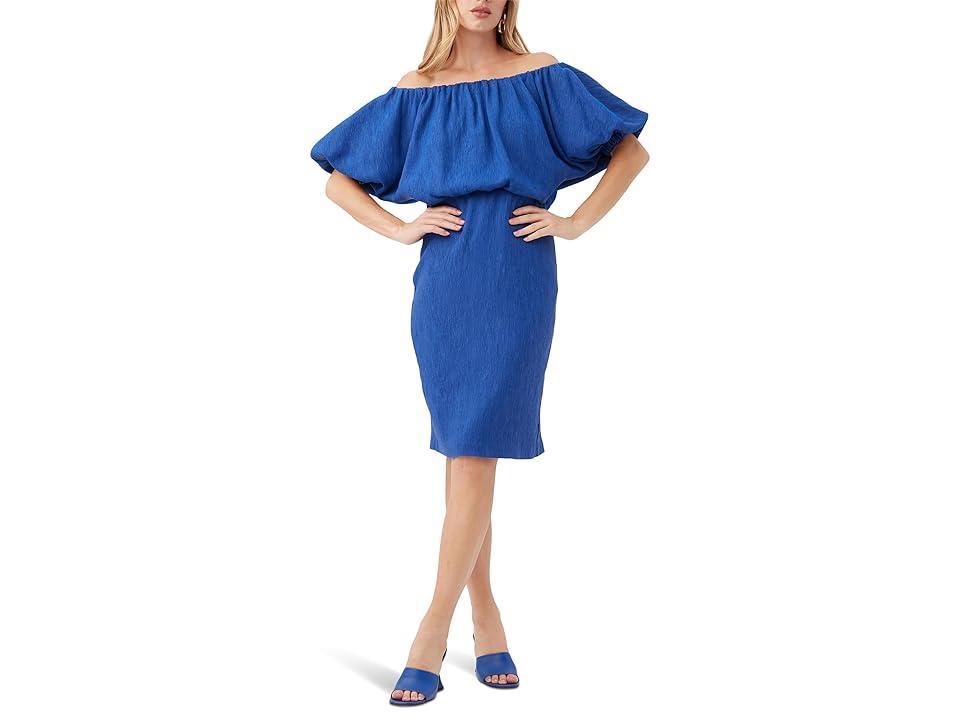 Trina Turk Tatiana Dress (Admiral Blue) Women's Dress Product Image