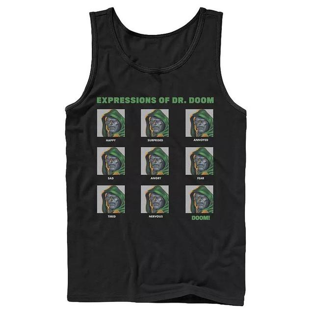 Mens Marvel Expressions Of Dr. Doom Panels Tank Top Product Image